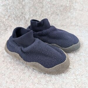 L.L. Bean Toddler SIZE 8 Blue and Gray Cozy Slippers